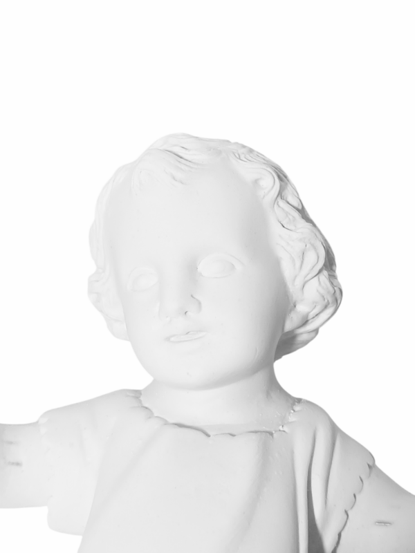 Menino Jesus 20cm Gesso Cru Retocado - Image 2