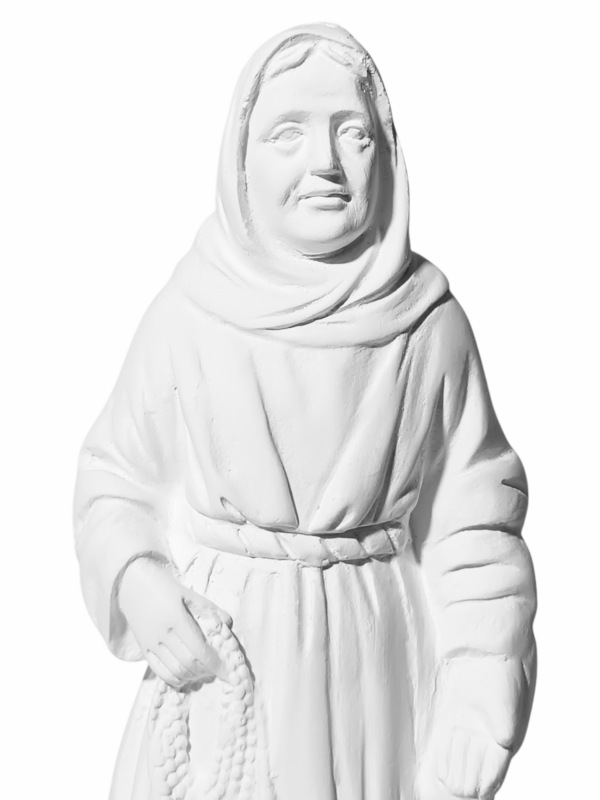 Beata Nhá Chica 20cm Gesso Cru Retocado - Image 2