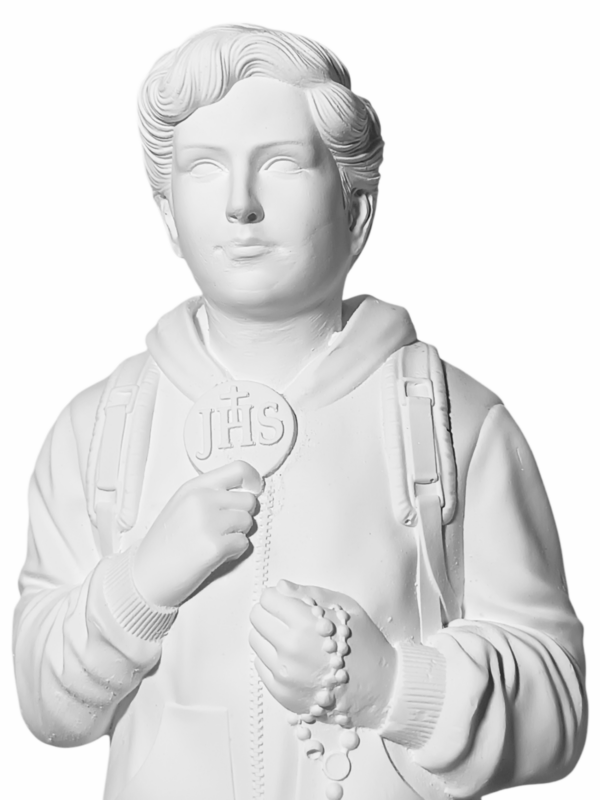 Beato Carlo Acutis 30cm Gesso Cru Retocado - Image 2