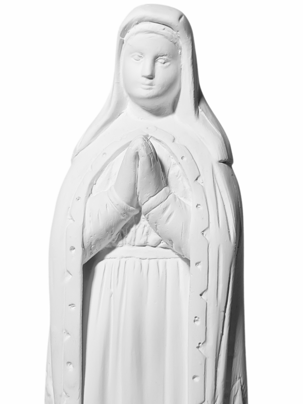 Nossa Senhora do Café 30cm Gesso Cru Retocado - Image 2