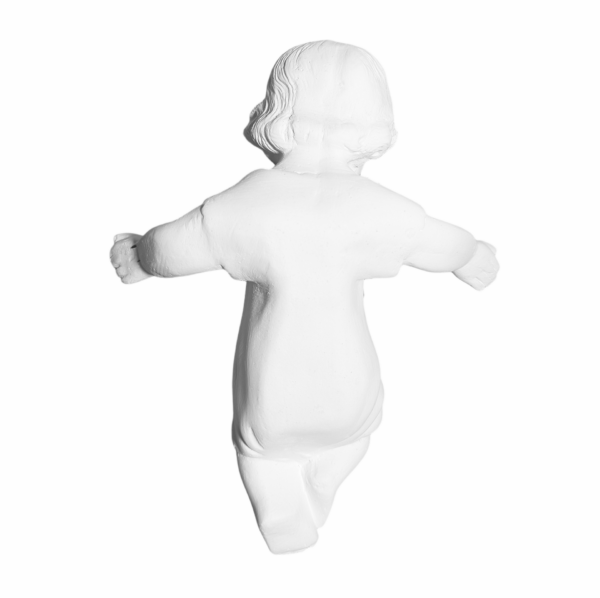 Menino Jesus 20cm Gesso Cru Retocado - Image 3