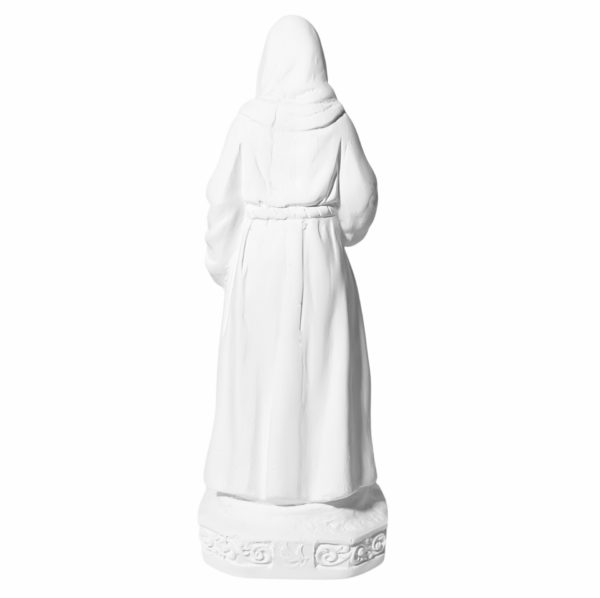 Beata Nhá Chica 20cm Gesso Cru Retocado - Image 3