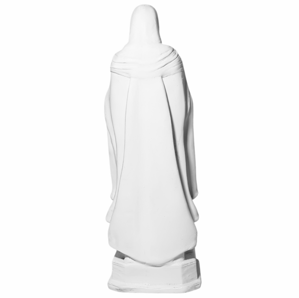 Nossa Senhora das Lágrimas 30cm Gesso Cru Retocado - Image 3