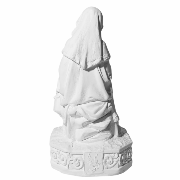 Nossa Senhora da Divina Providência 20cm Gesso Cru Retocado - Image 3