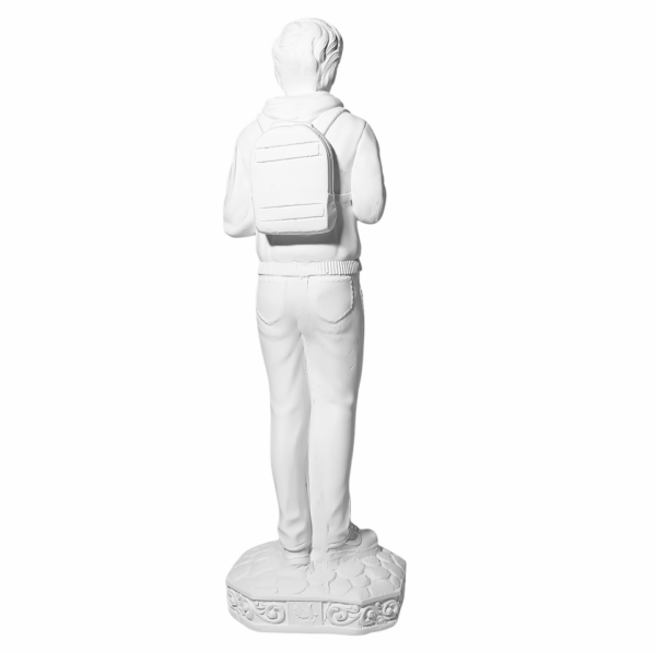 Beato Carlo Acutis 30cm Gesso Cru Retocado - Image 3