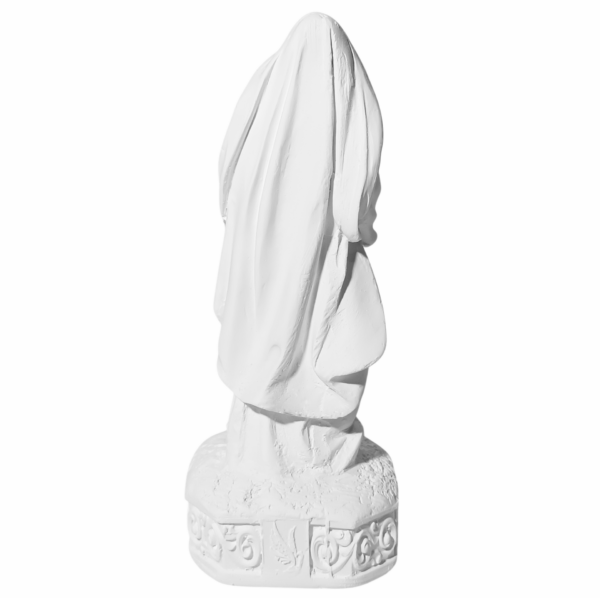 Nossa Senhora Grávida 15cm Gesso Cru Retocado - Image 3