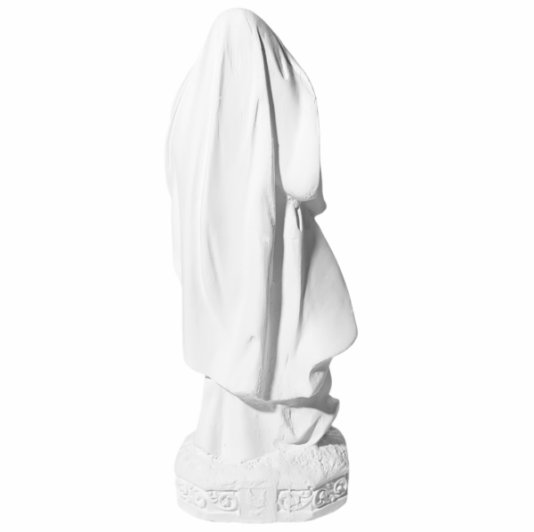 Nossa Senhora Grávida 20cm Gesso Cru Retocado - Image 3