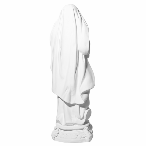 Nossa Senhora Grávida 30cm Gesso Cru Retocado - Image 3