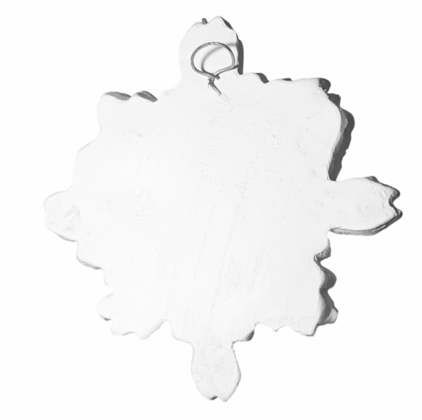 Divino Espírito Santo de Parede 15cm Gesso Cru Retocado - Image 3