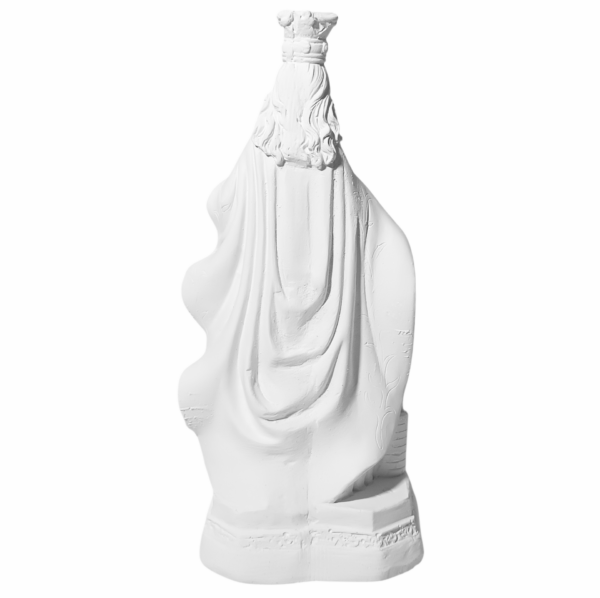 Santa Bárbara 20cm Gesso Cru Retocado - Image 3