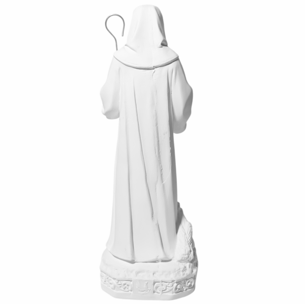 São Bento 20cm Gesso Cru Retocado - Image 3