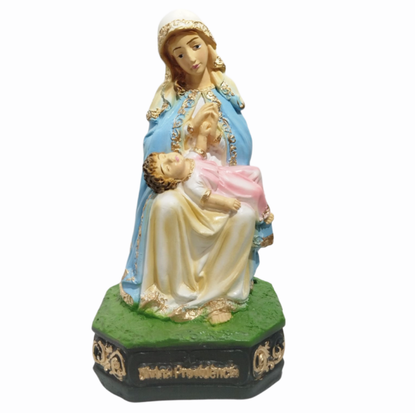 Nossa Senhora da Divina Providência 20cm Gesso Premium Pintado