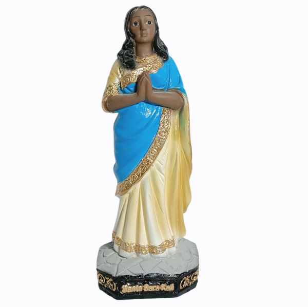 Santa Sara Kali 20cm Gesso Premium Pintado