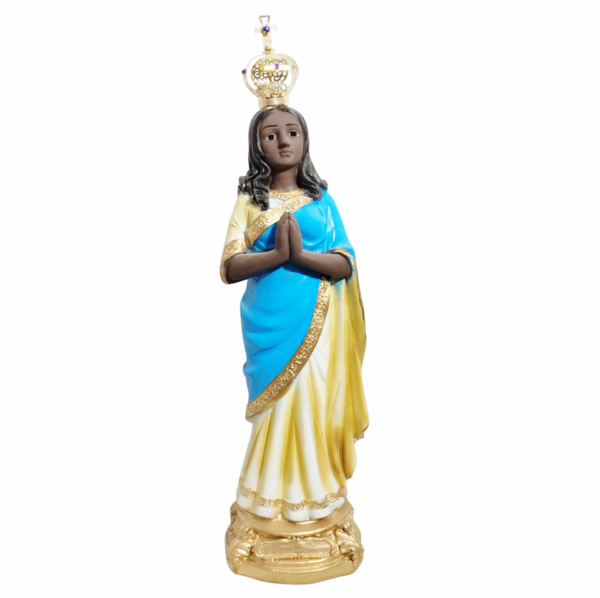 Santa Sara Kali 30cm Gesso Premium Pintado - Image 4