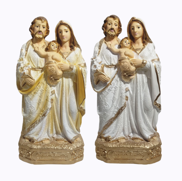 Sagrada Família Tradicional 20cm Gesso Premium Pintado