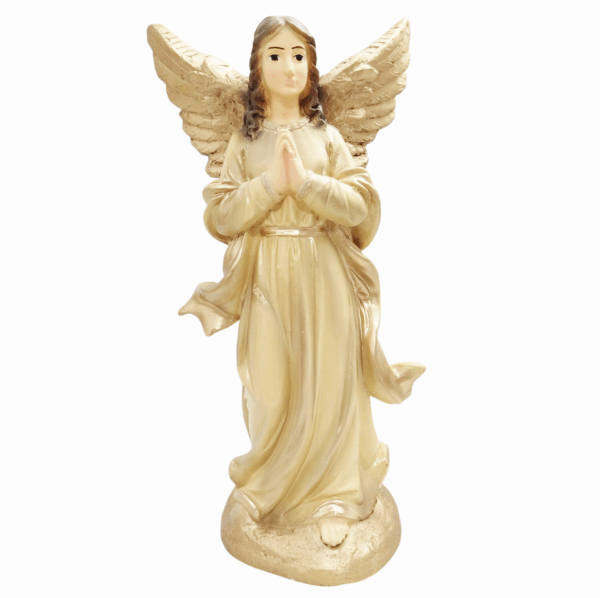 Imagens Sortidas do Presépio de Natal Luxo 20cm Gesso Premium Pintado - Image 5