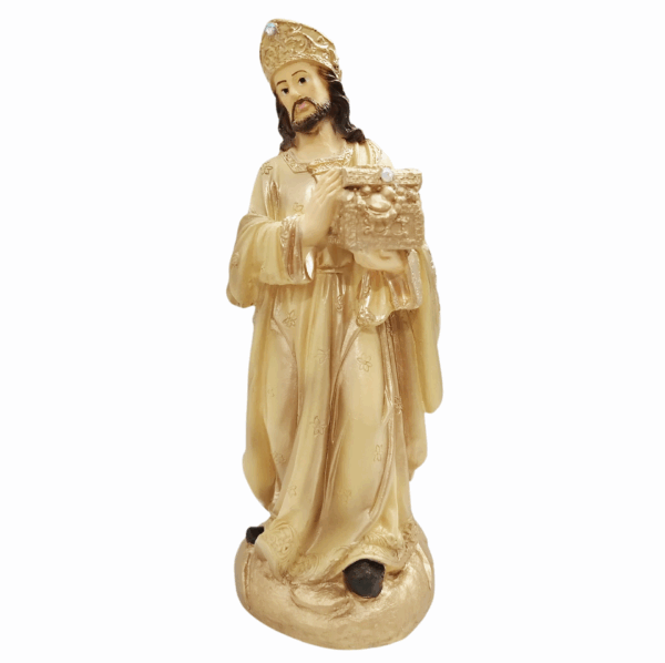 Imagens Sortidas do Presépio de Natal Luxo 20cm Gesso Premium Pintado - Image 6