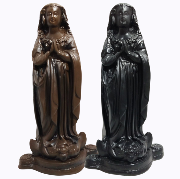 Nossa Senhora Aparecida Fac-Símile 25cm Gesso Premium Pintado