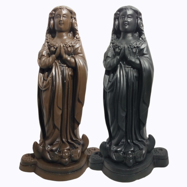 Nossa Senhora Aparecida Fac-Símile 30cm Gesso Premium Pintado