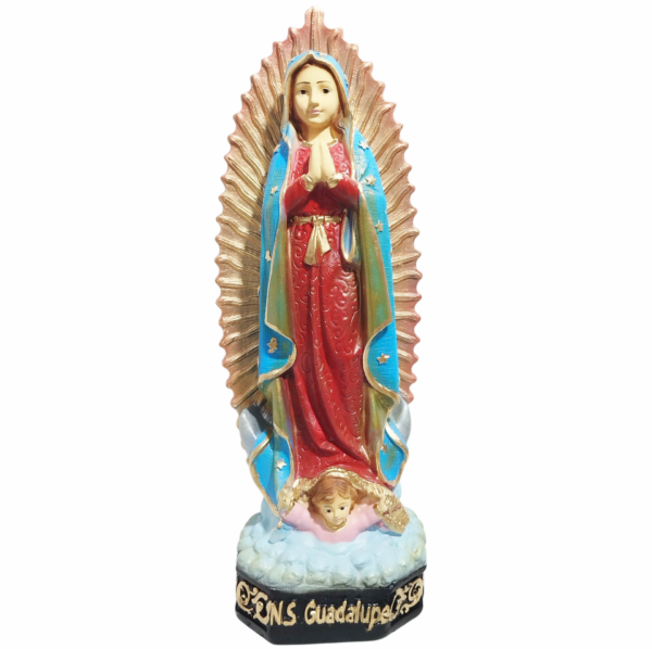 Nossa Senhora Guadalupe 30cm Gesso Premium Pintado