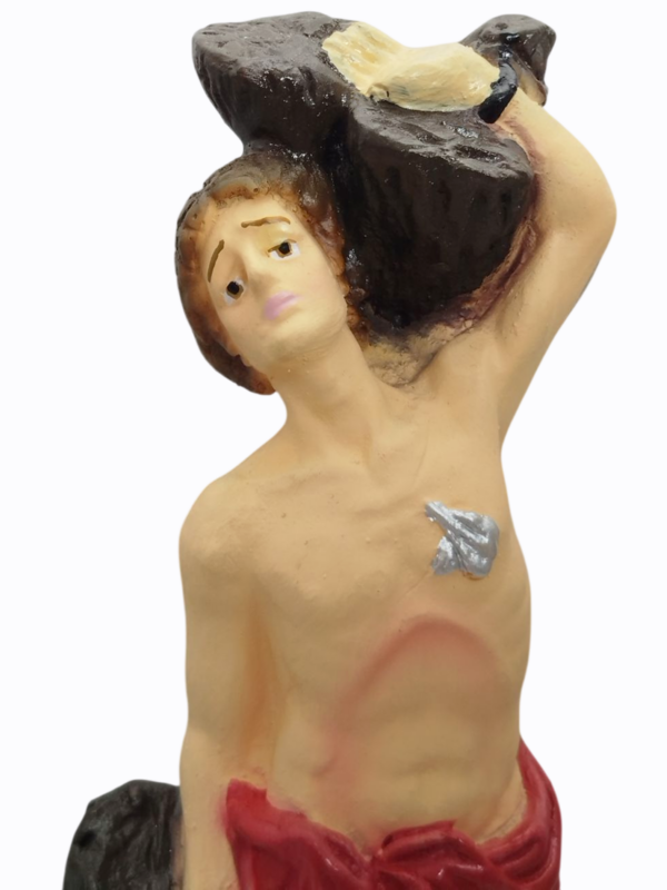 São Sebastião 20cm Gesso Premium Pintado - Image 2