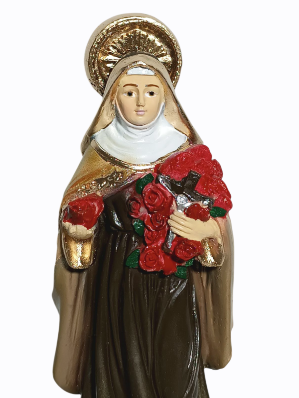 Santa Terezinha 20cm Gesso Premium Pintado - Image 2