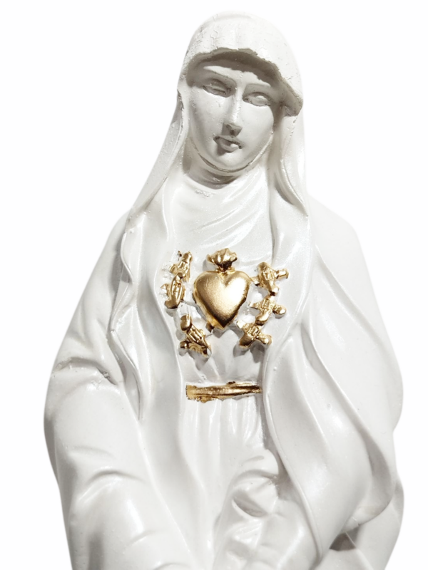 Nossa Senhora das Dores 20cm Gesso Premium Pintado - Image 5