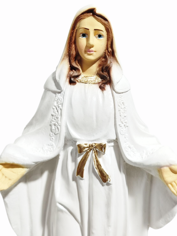 Nossa Senhora Das Graças 20cm Gesso Premium Pintado - Image 5