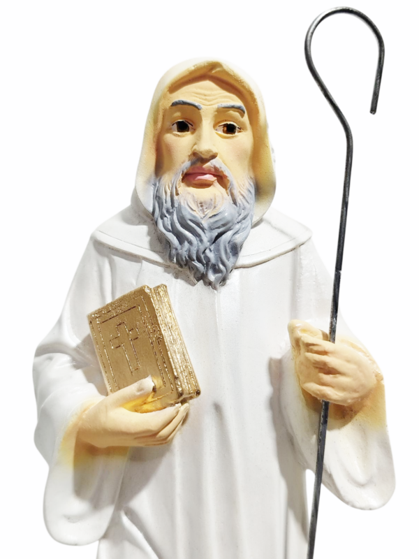 São Bento 20cm Gesso Premium Pintado - Image 5