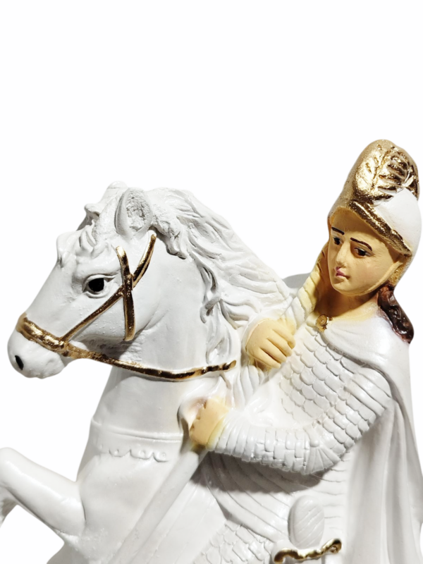 São Jorge Guerreiro 20cm Gesso Premium Pintado - Image 5