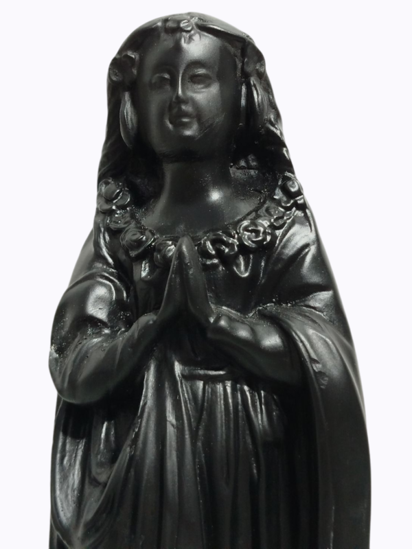 Nossa Senhora Aparecida Fac-Símile 25cm Gesso Premium Pintado - Image 3