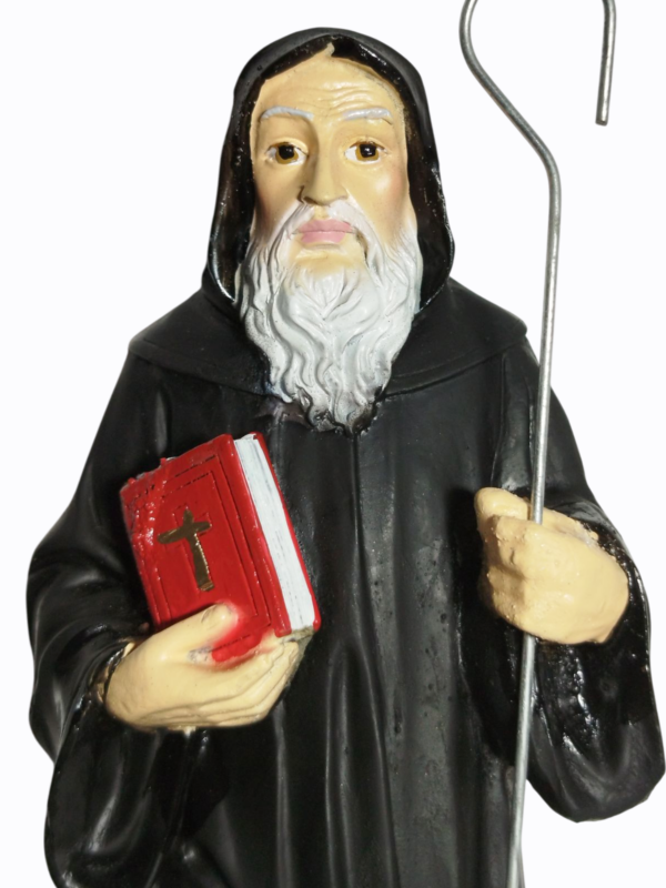 São Bento 20cm Gesso Premium Pintado - Image 2