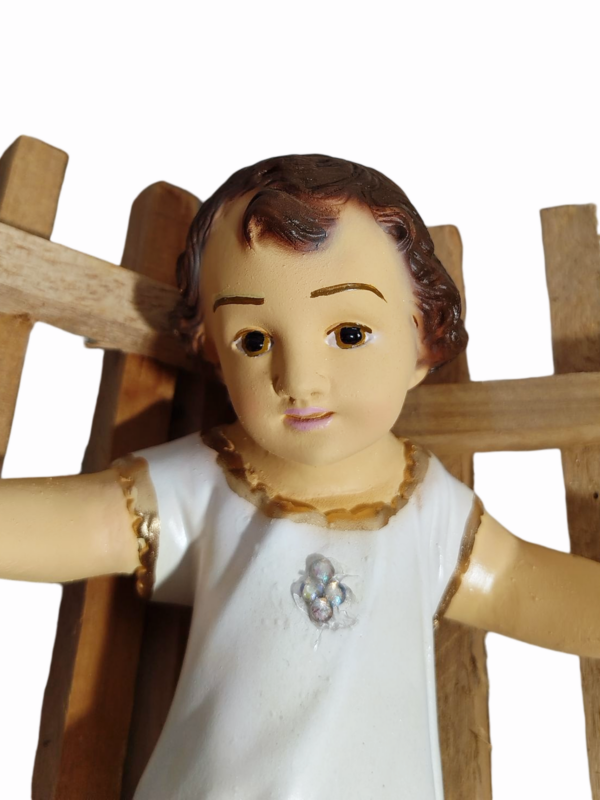 Menino Jesus 20cm Gesso Premium Pintado - Image 6
