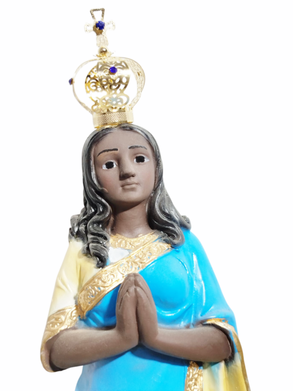 Santa Sara Kali 30cm Gesso Premium Pintado - Image 5