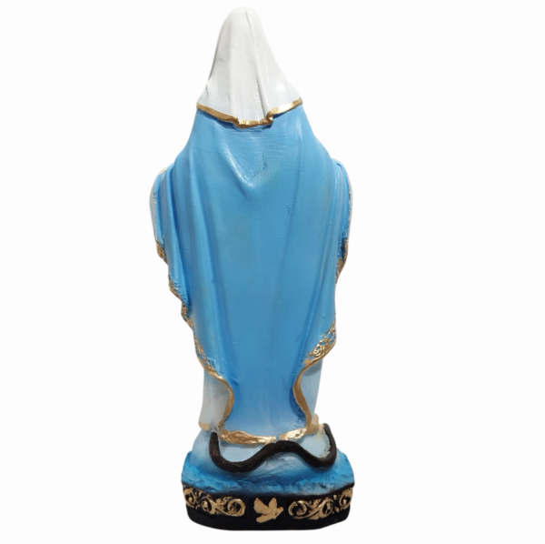 Nossa Senhora Das Graças 20cm Gesso Premium Pintado - Image 3