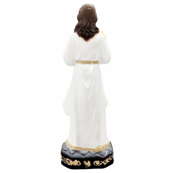 Jesus Misericordioso 20cm Gesso Premium Pintado - Image 3