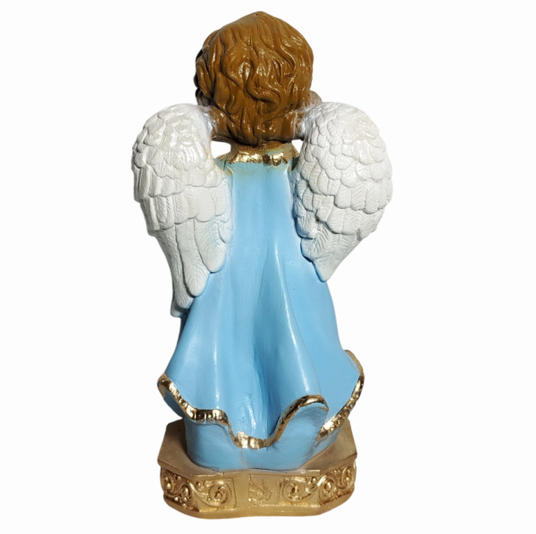 Anjo da Guarda Infantil 20cm Gesso Premium Pintado - Image 4