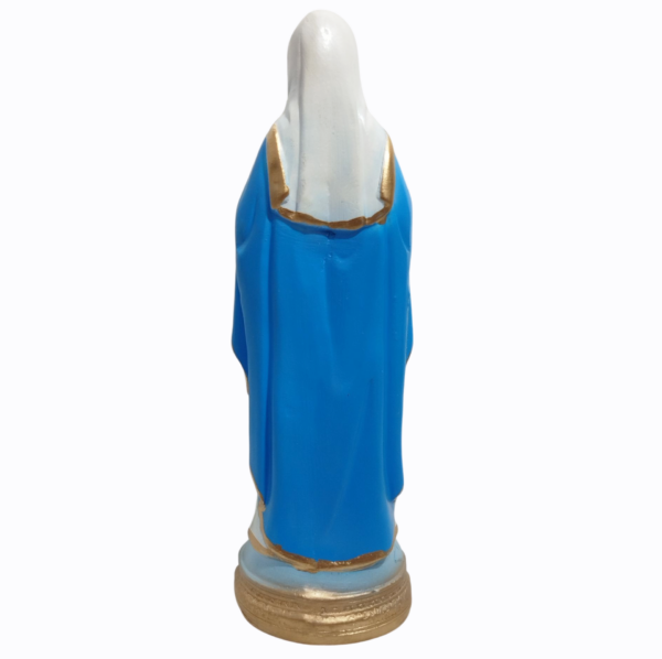 Sagrado Coração de Maria 20cm Gesso Premium Pintado - Image 3