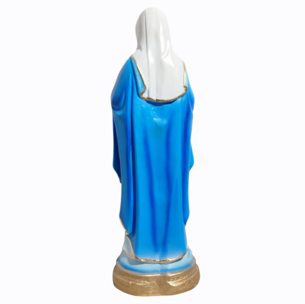 Sagrado Coração de Maria 30cm Gesso Premium Pintado - Image 3