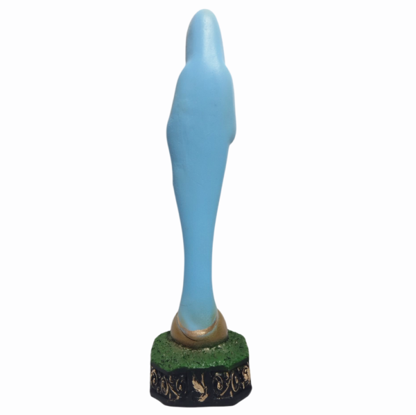 Nossa Senhora do Silêncio 20cm Gesso Premium Pintado - Image 3