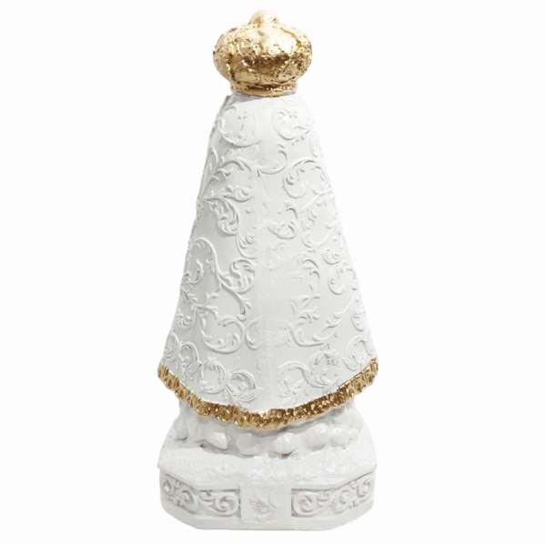 Nossa Senhora Aparecida Baby 20cm Gesso Premium Pintado - Image 6