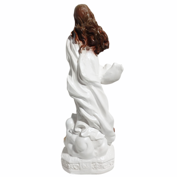 Nossa Senhora da Imaculada Conceição 20cm Gesso Premium Pintado - Image 8