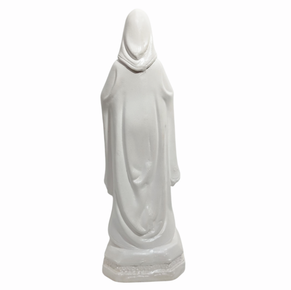 Nossa Senhora Grávida Com Divino 20cm Gesso Premium Pintado - Image 16