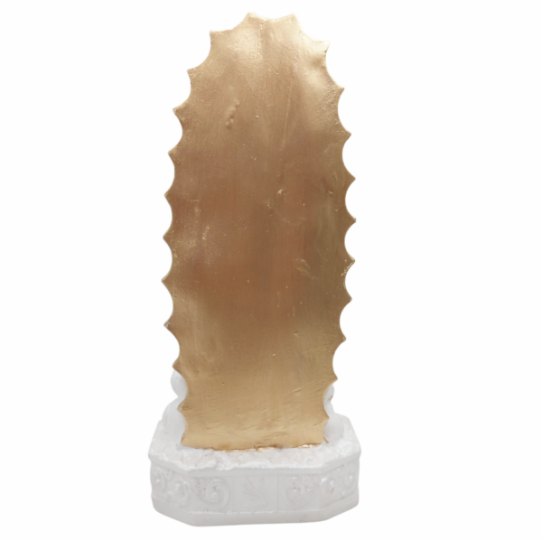 Nossa Senhora Guadalupe 20cm Gesso Premium Pintado - Image 6