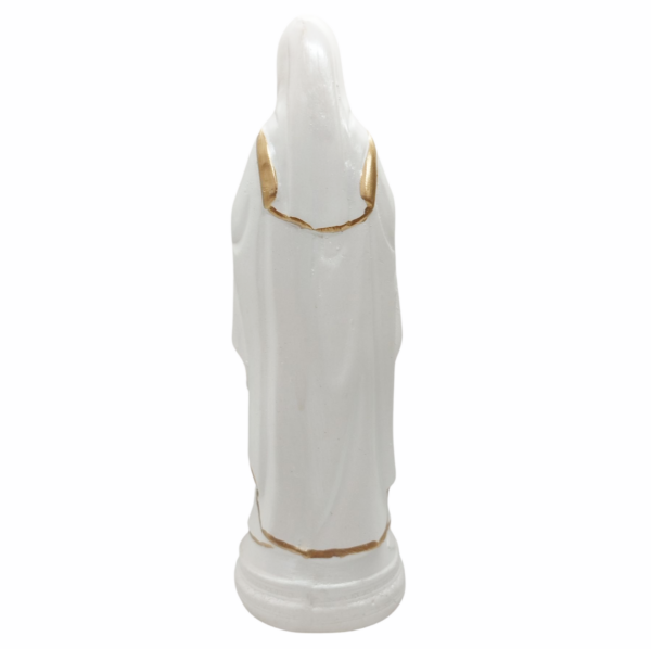 Sagrado Coração de Maria 20cm Gesso Premium Pintado - Image 6
