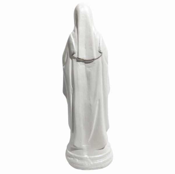 Sagrado Coração de Maria 20cm Gesso Premium Pintado - Image 9