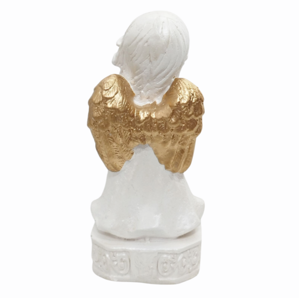 Anjo da Guarda Infantil 15cm Gesso Premium Pintado - Image 10