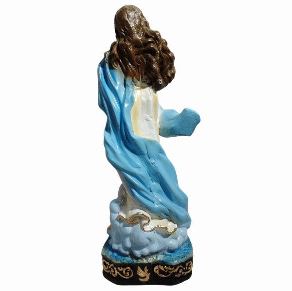 Nossa Senhora da Imaculada Conceição 30cm Gesso Premium Pintado - Image 4