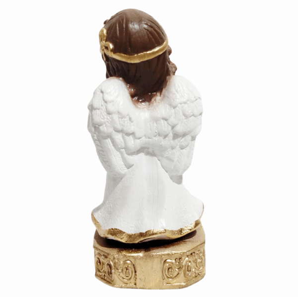 Anjo da Guarda Infantil com Lacinho 15cm Gesso Premium Pintado - Image 7