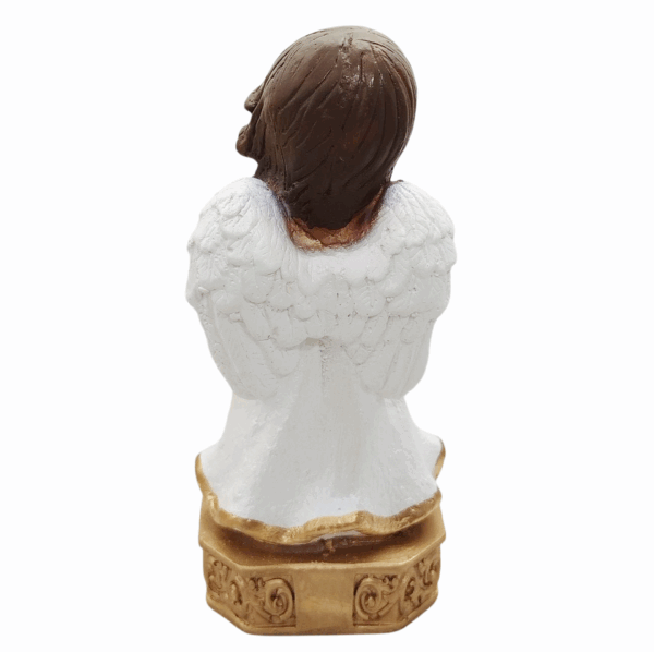 Anjo da Guarda Infantil 15cm Gesso Premium Pintado - Image 7